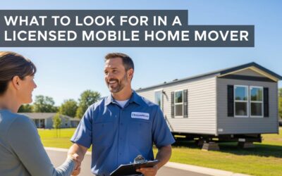 What to Look for in a Licensed Mobile Home Mover